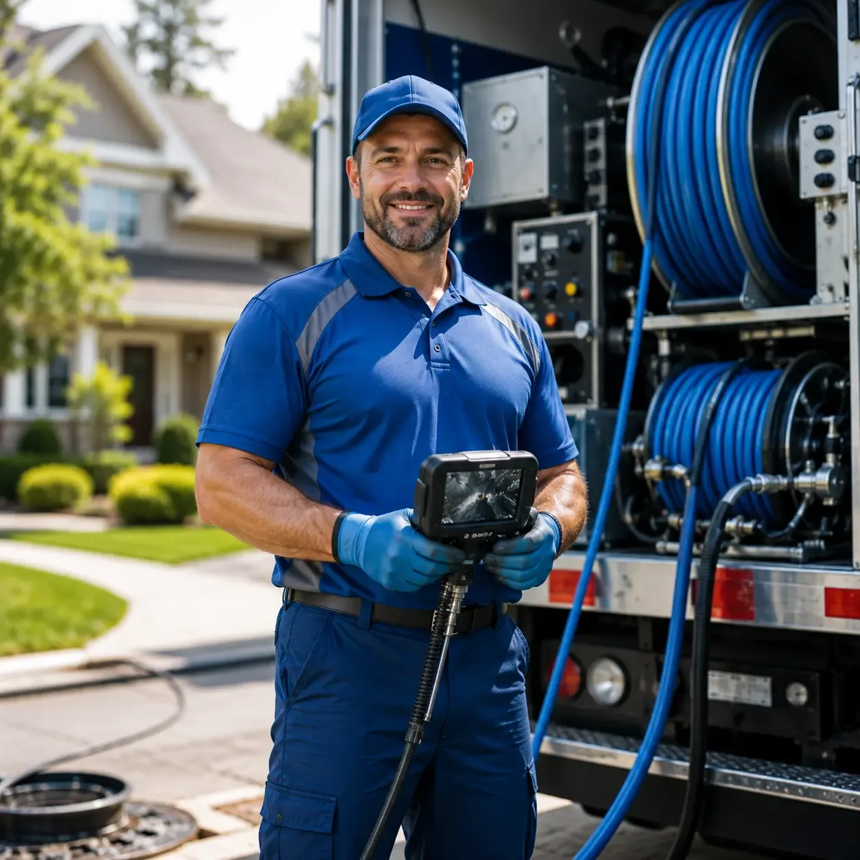 Local outdoor drain cleaning specialists in Waterbury, VT